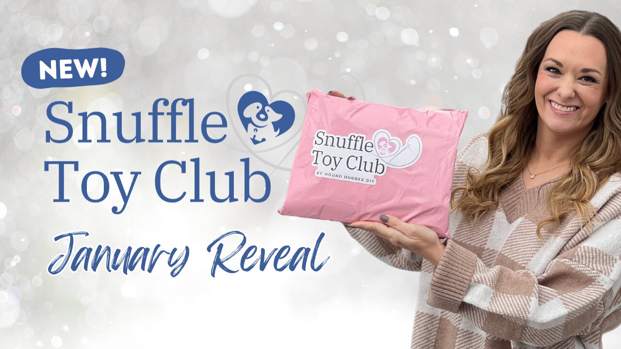 January Snuffle Dog Toy Box Kit Reveal 👀