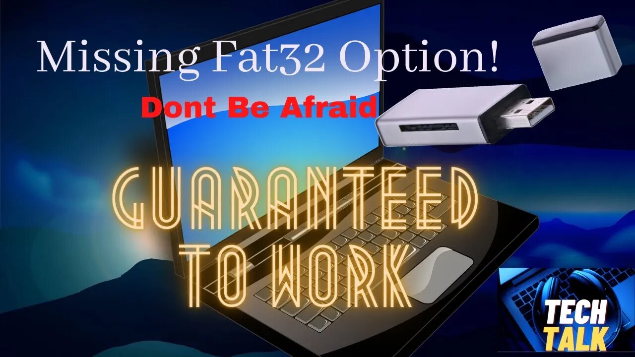 Fix Fat 32 Option Not Available Fast and Easy