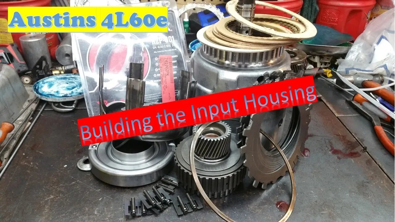 Austins 4L60e Build: How to assemble an Input Housing and measure clutch clearance...