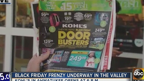 Shoppers ready for Black Friday in Phoenix