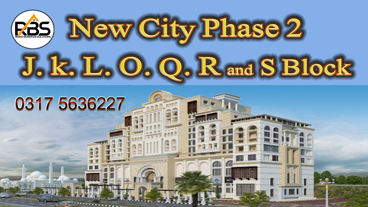 NEW CITY PHASE II || Block J K L M O P Q R S Development Status.mp4