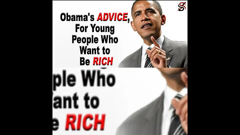 Barack Obama's Advice for young People Who Want to Be successful 🇺🇲