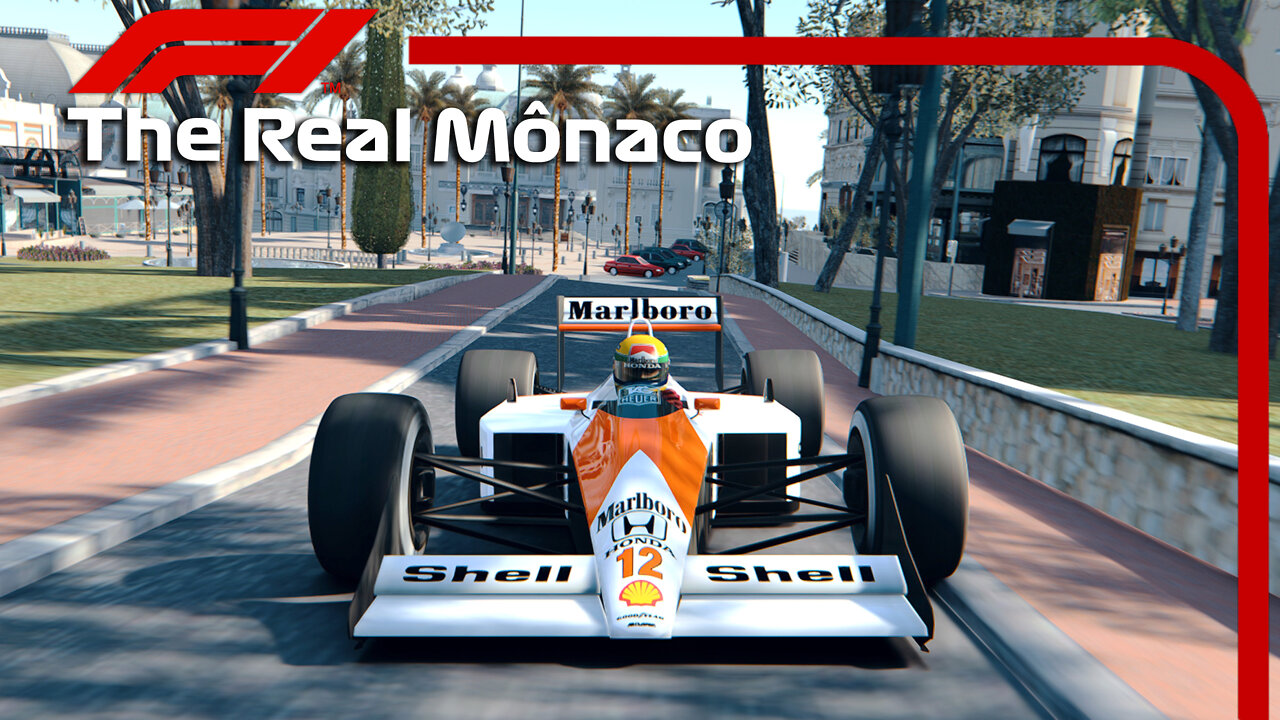 NA ESTRADA COM UM F1 - The Real Monaco v.0.1.9 | Ayrton Senna - Mclaren MP4/4 | Assetto Corsa