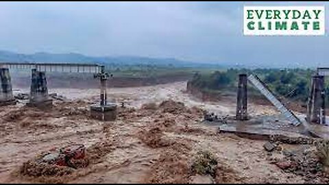 Northeast flooding washes away cars, collapses roads