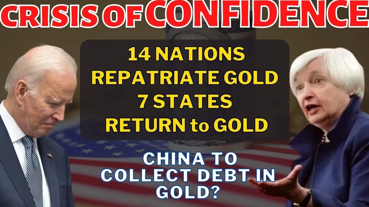 US DEBT BOMB EXPLODES! 7 STATES get Currency Independence!14 nations Repatriate Gold!｜AsianQuickTake