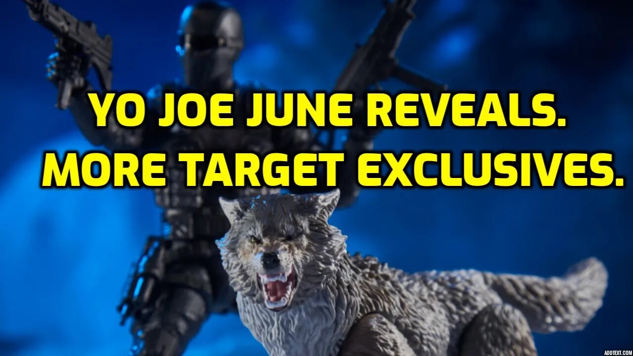 GI JOE FAN FIRST FRIDAY - YO JOE JUNE - TARGET EXCLUSIVES - NINJA KNIGHT