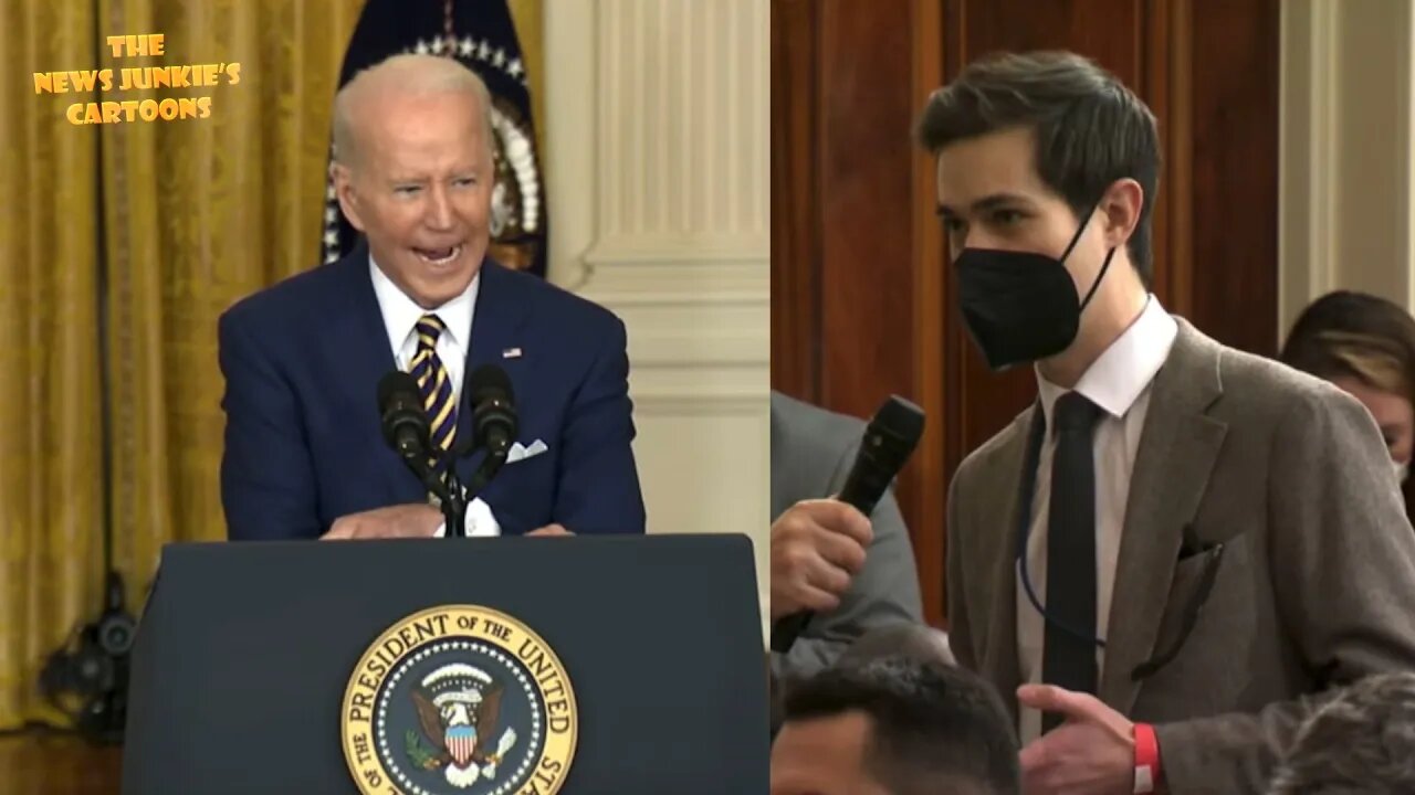 Biden snaps at a reporter for asking about his divisive "voting rights" speech.