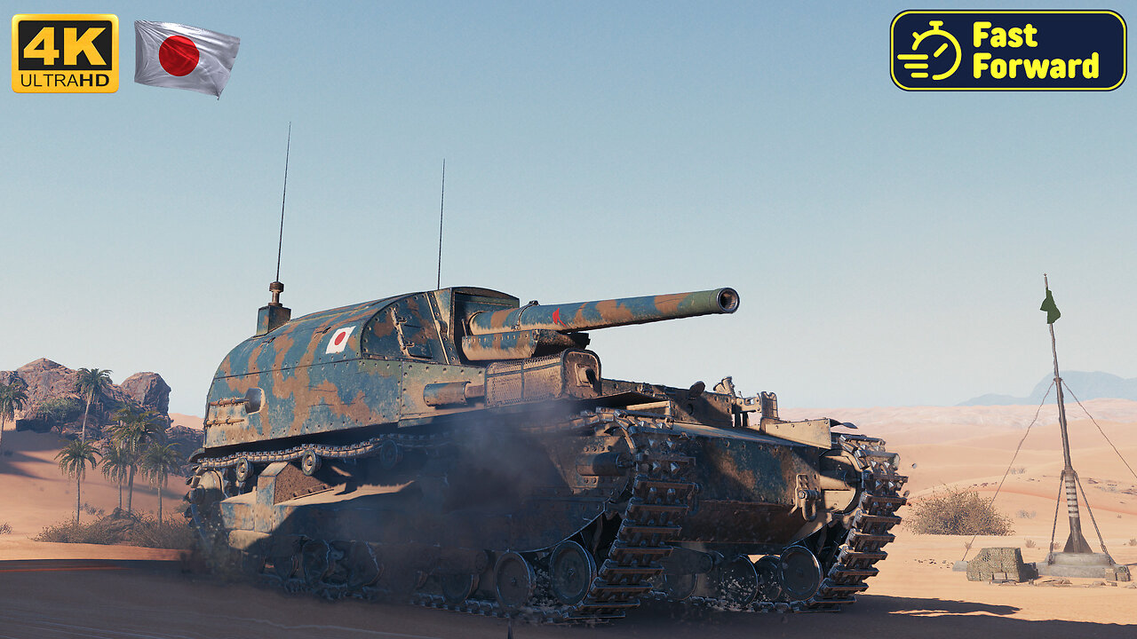 Type 95 Ji-Ro - Sand River - World of Tanks - WoT - FastForward