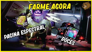 DESTINY 2 │ FARME PAGINA ESPECTRAL E DOCES