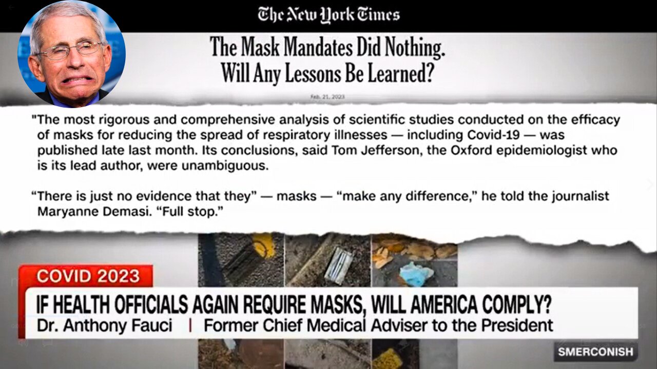 Fauci Is THE Science... But Not On Masks