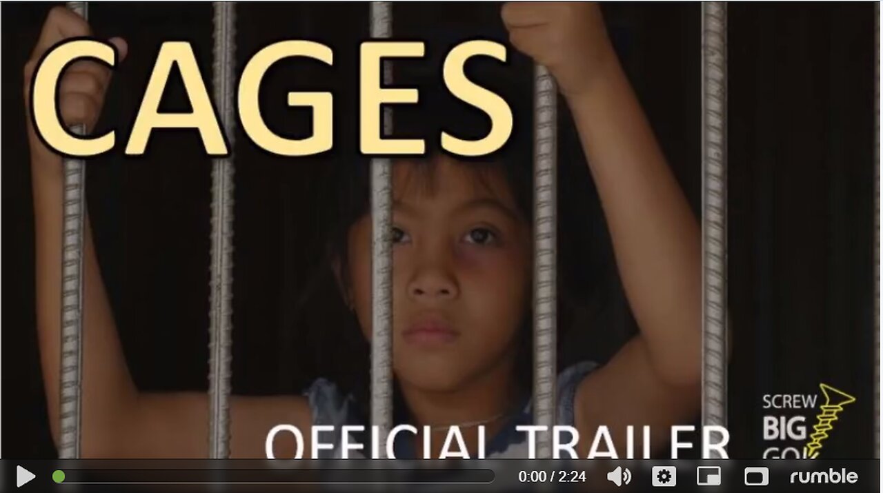 Cages - Epic Human Trafficking Truth