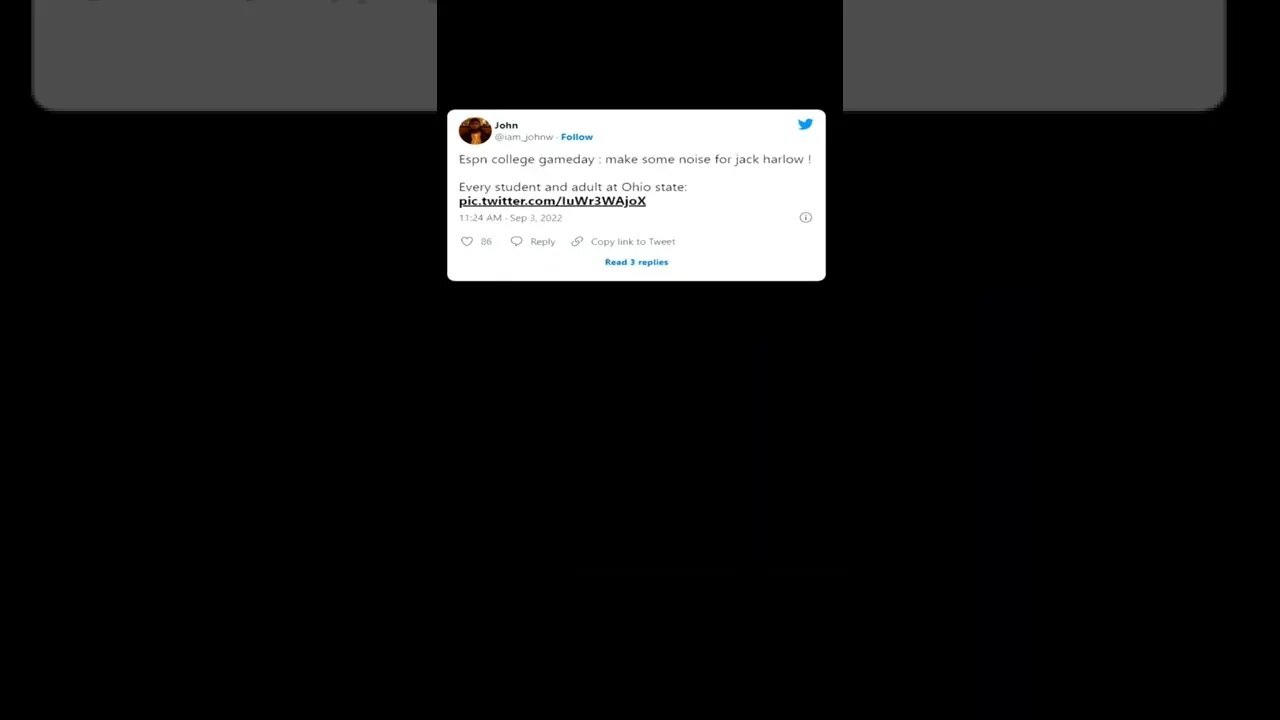 Viewers react to Jack Harlow Performing on College GameDay