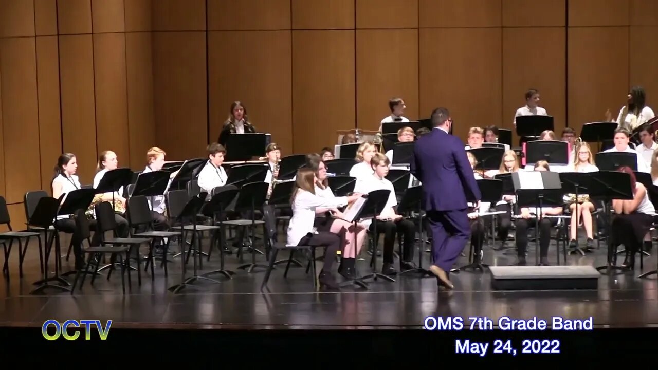 OMS 7th Grade Band 5/24/22