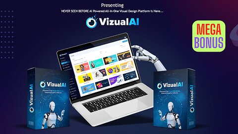 VizualAI - World's 1st AI Graphic Generator & More I Mega Bonuses Package