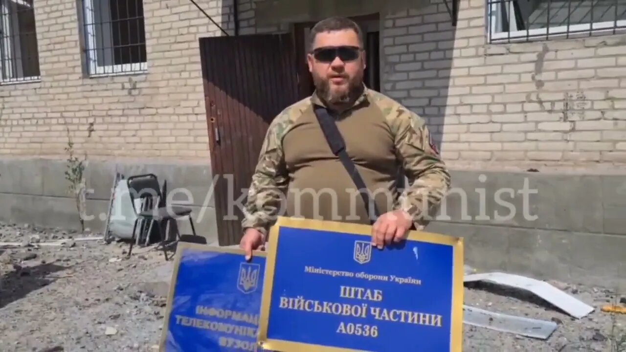 Headquarters Of Ukraine's High Command A0536 In Nezalezhnaya Has Been Denazified & Demilitarized