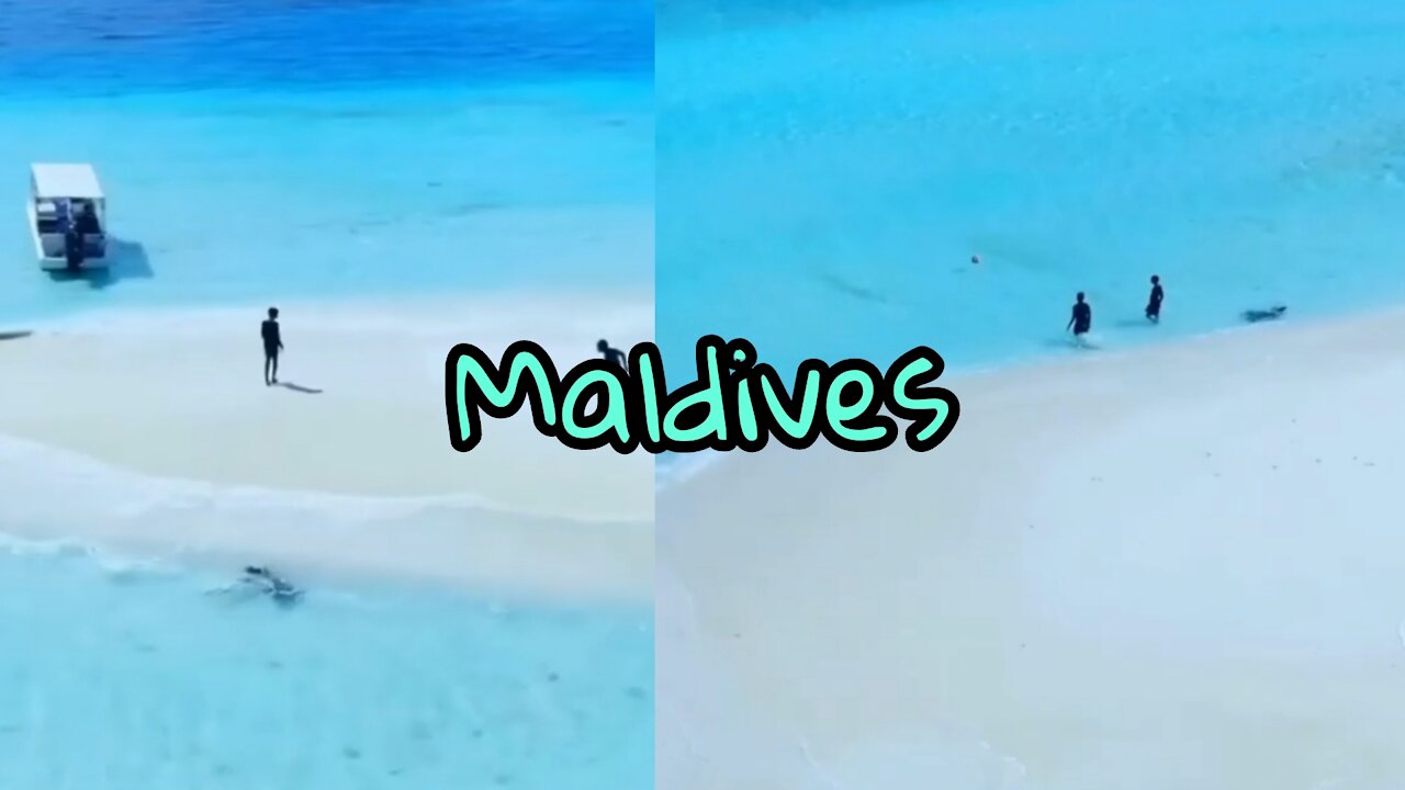 Football Days In The Maldives / Beautiful Place#shorts