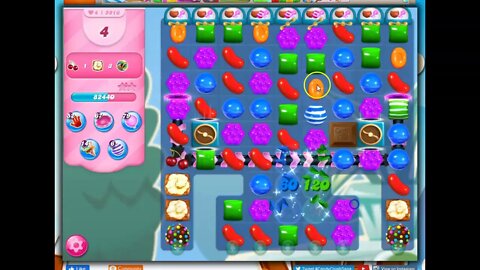 Candy Crush Level 5916 Talkthrough, 28 Moves 0 Boosters