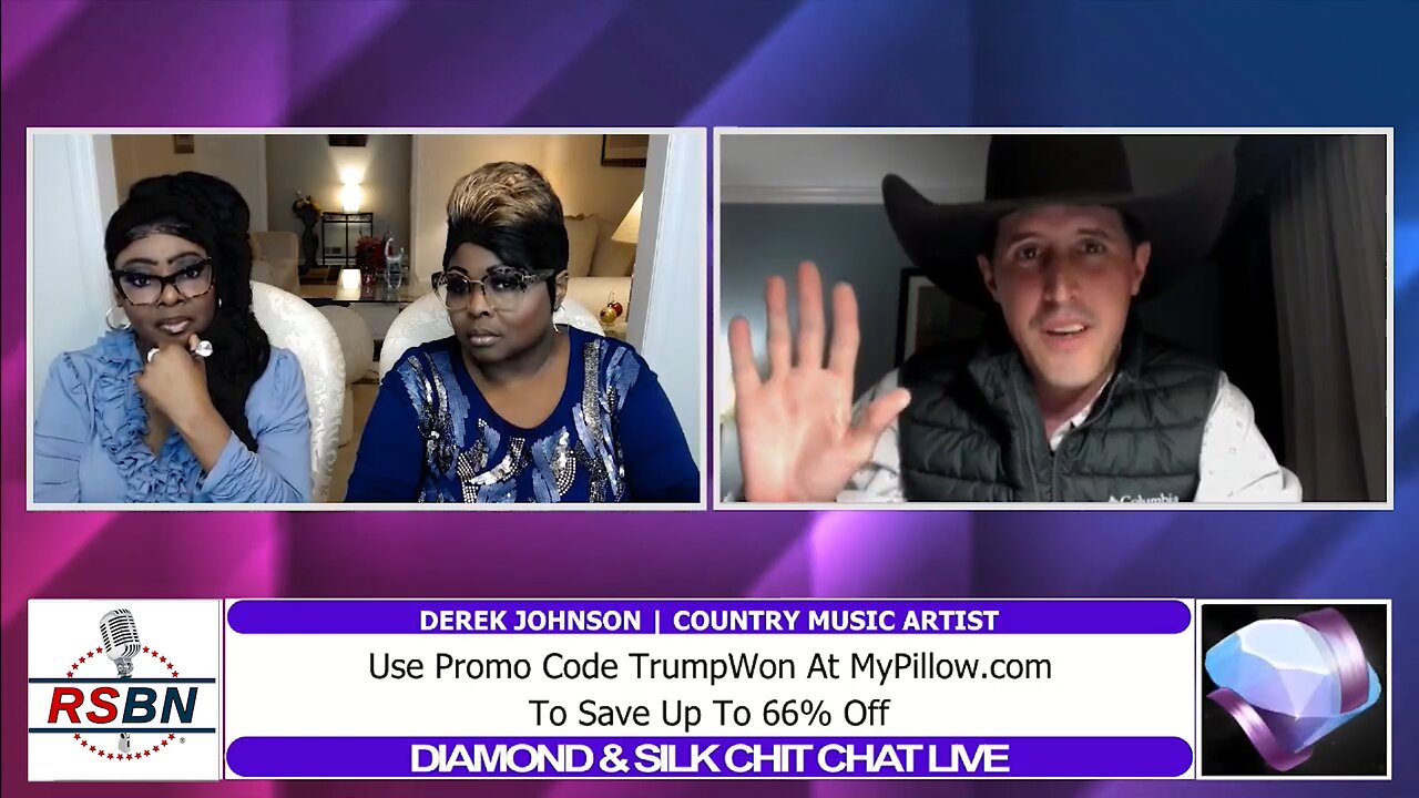 Diamond & Silk Chit Chat Live Joined By Derek Johnson 11/3/22