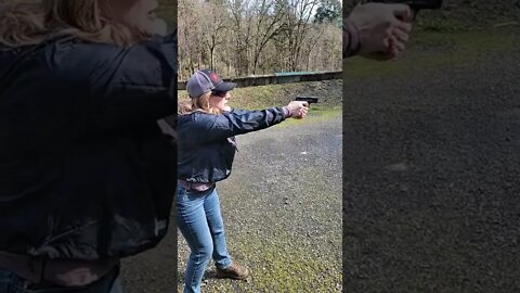 S&W CSX: Teya's first shots