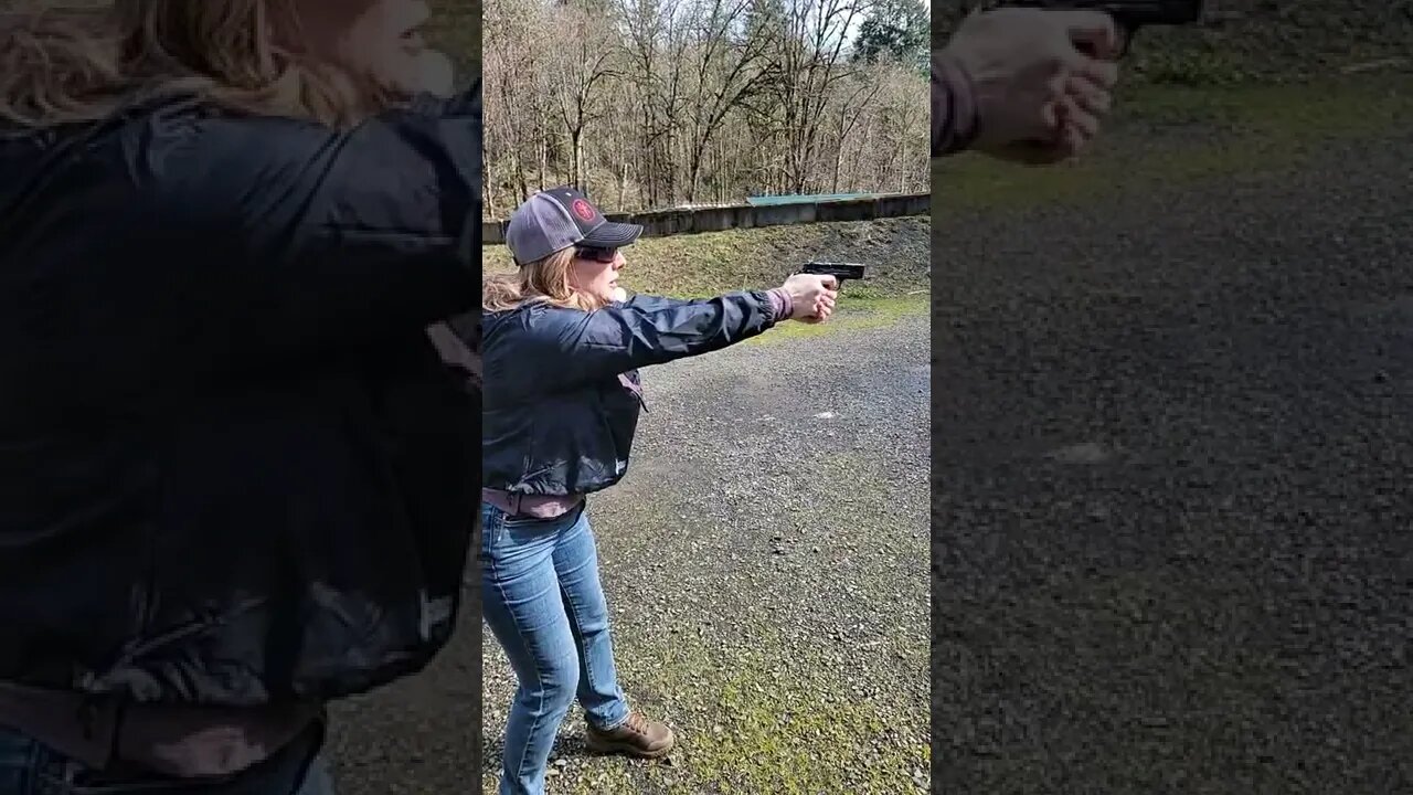 S&W CSX: Teya's first shots