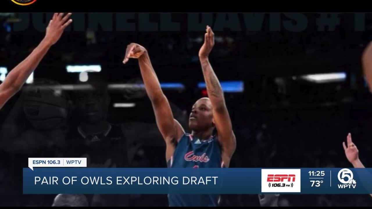 Pair of Owls exploring NBA Draft