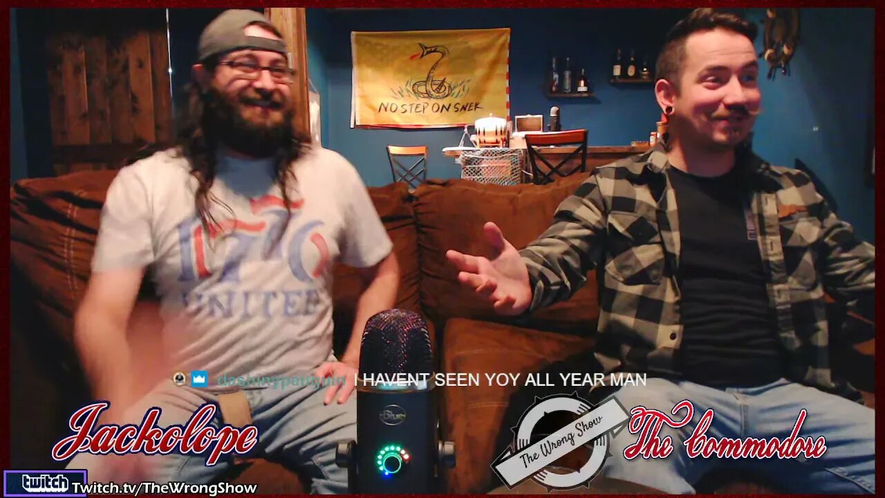 The Wrong Show Live Sunday night it takes 2 maybe?