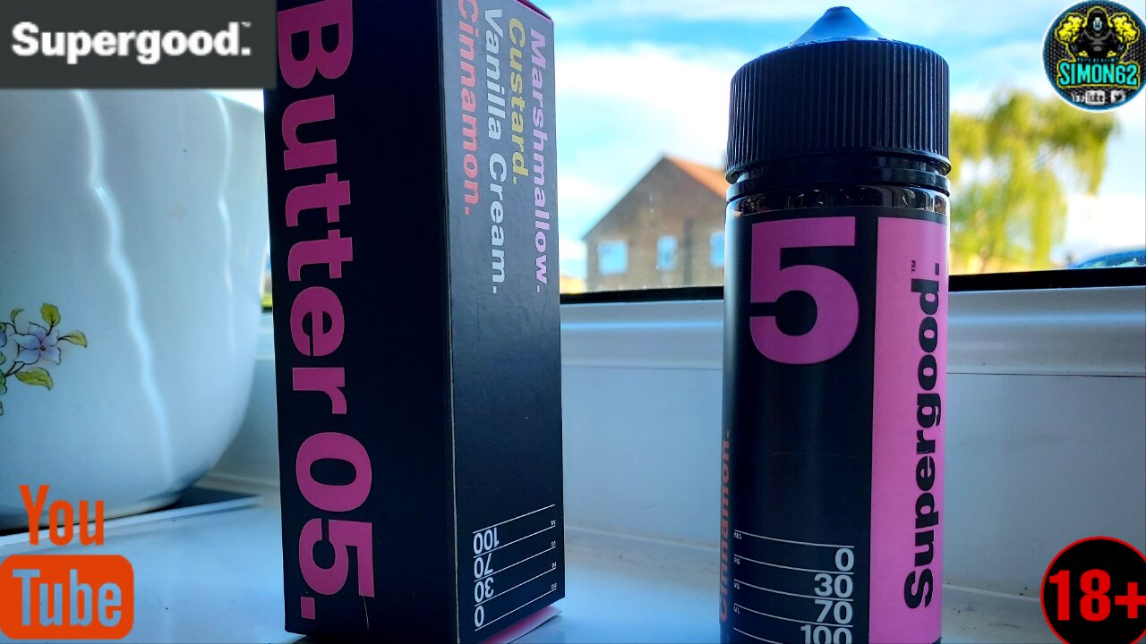 SUPERGOOD BUTTER 05 E-LIQUID REVIEW #wearesupergood#ukeliquid#eliquid