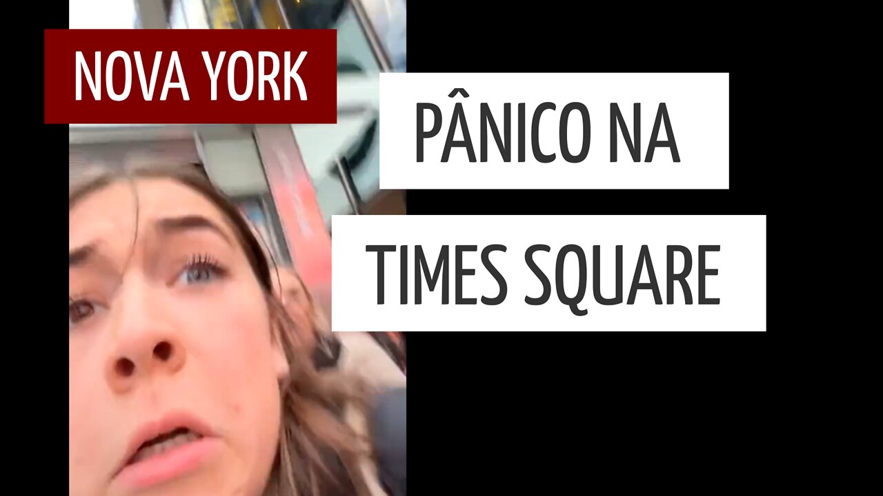 Explosão na Times Square causa pânico entre as pessoas