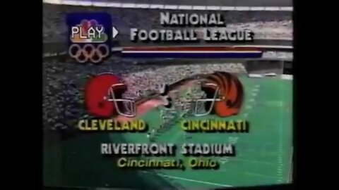 1988-09-25 Cleveland Browns vs Cincinnati Bengals