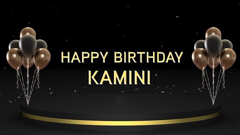 Wish you a very Happy Birthday Kamini