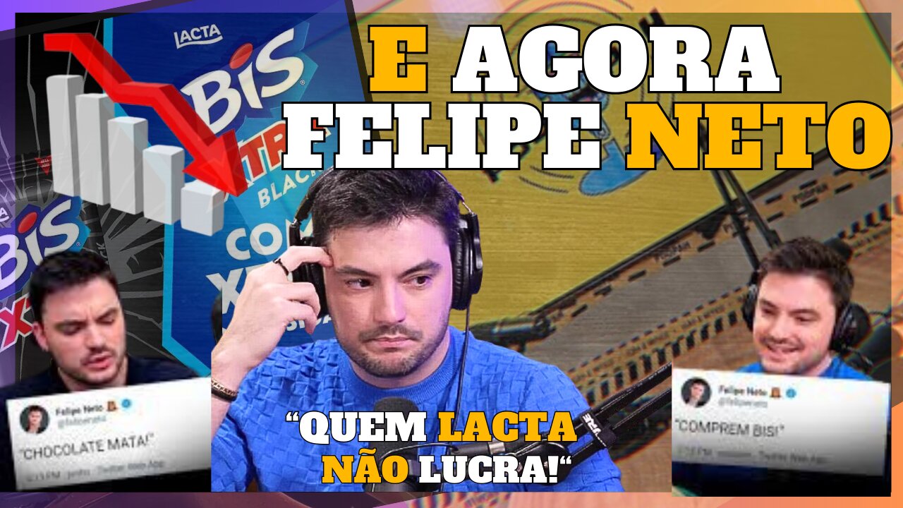 FELIPE NETO FEZ EXTREMA DIREITA PARAR DE COMER CHOCOLATE ..#bisnuncamais I Podcast Daniel Dias