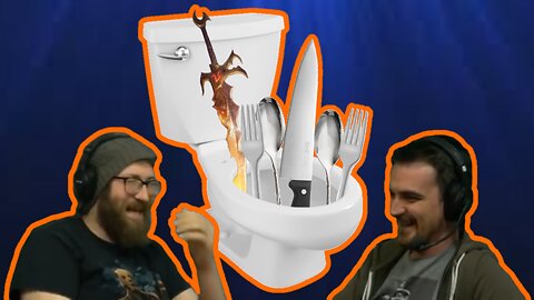 Tom and Ben - toilet cutlery