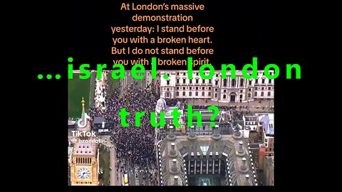 …israel. london truth?