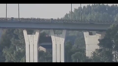 Antonovsky Bridge near Kherson