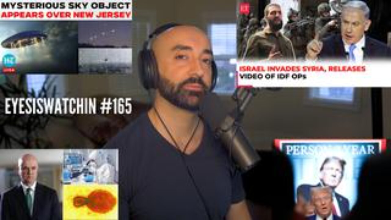 EyesIsWatchin #165 - Pedos In Charge, UFOs & Iran, Syria Proxy Wars, Luigi Psy Op, The Miracle Cure