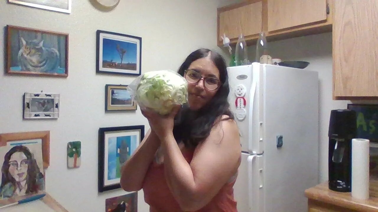 Making A Cabbage Stir Fry