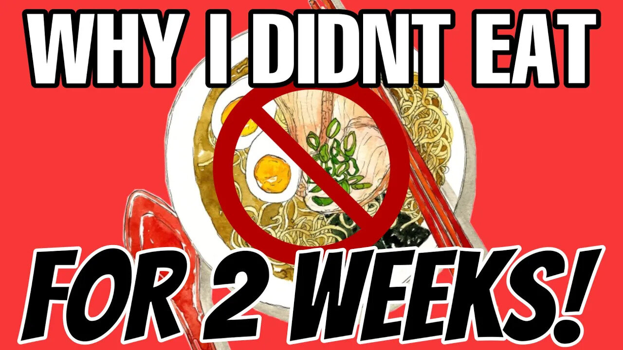 Why I did not eat for 2 weeks after getting SAVED