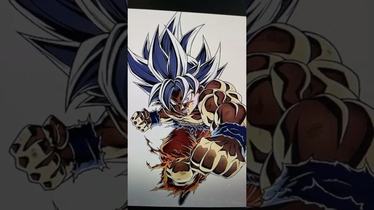 Goku Ultra Instinct - I Want to Draw ✍️- Shorts Ideas