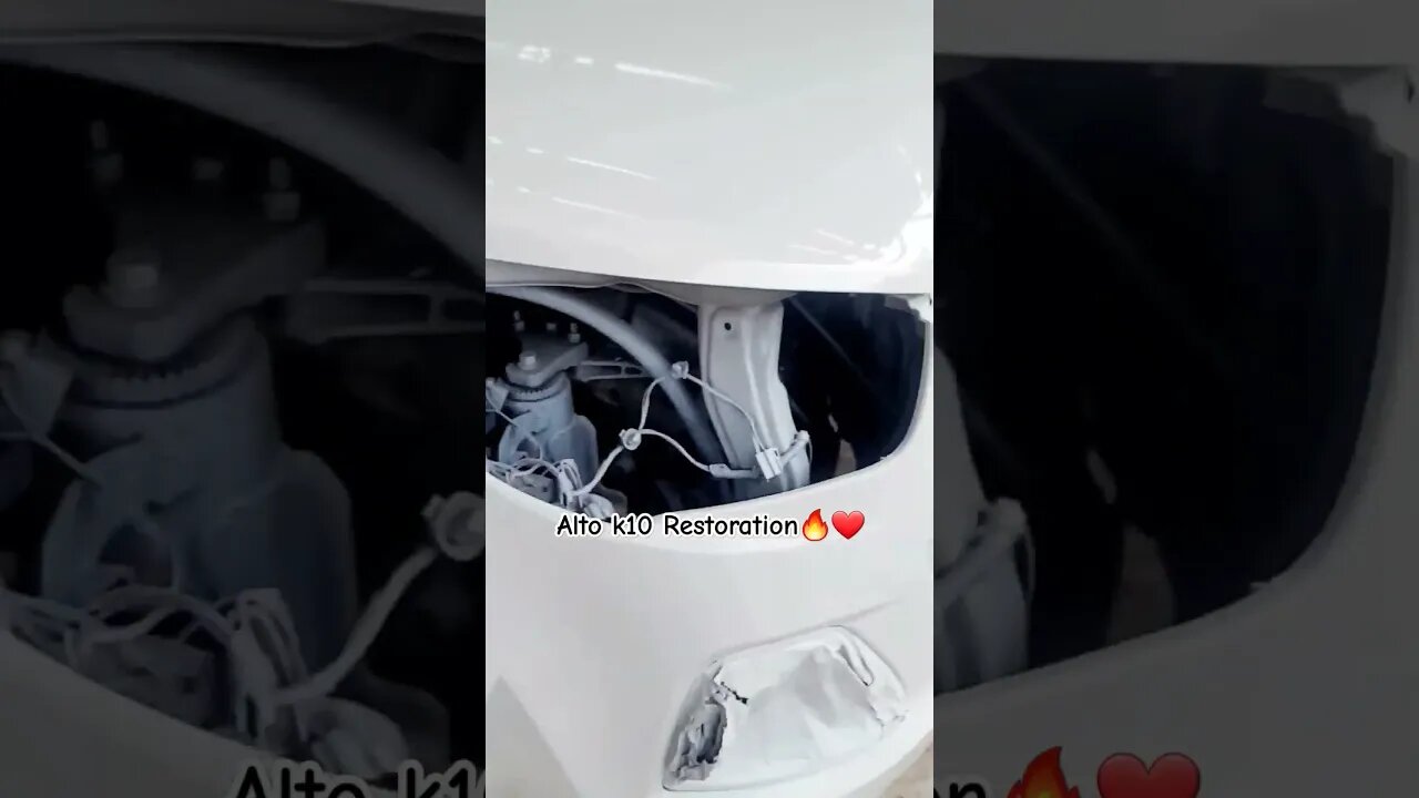 AltoK10 Paint Restoration 🔥 #shorts #short #shortvideo #shortsfeed #yt #ytshorts #alto #restoration