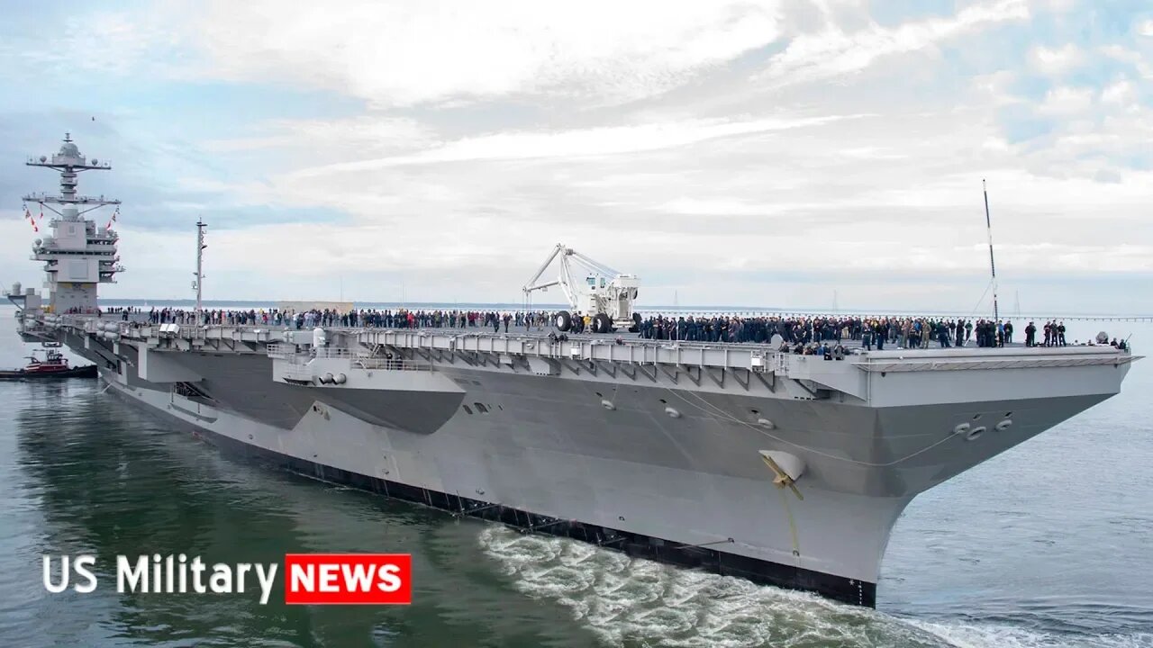 Scary USS Gerald R. Ford - How Powerful is the CVN-78? US Navy's $13 Billion Aircraft Carrier