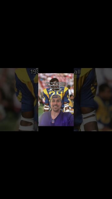 ERIC DICKERSON BEST DRAFT PICK EVER #shorts
