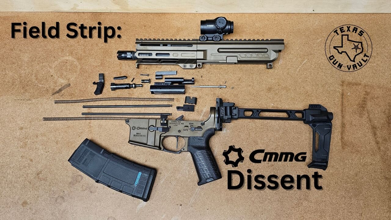 Field Strip: CMMG Mk4 Dissent