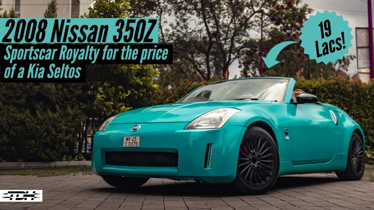 2008 Nissan 350z Convertible: Sportscar royalty for the price of a Kia Seltos! | Autocar