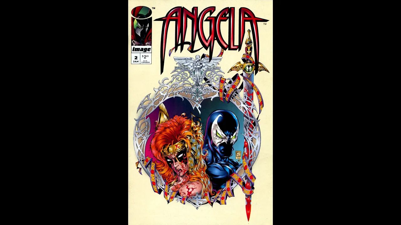 ANGELA #2 REVIEW. "Spawn and Angela's, sitting in a tree. K-I-S-S-I-N-G."