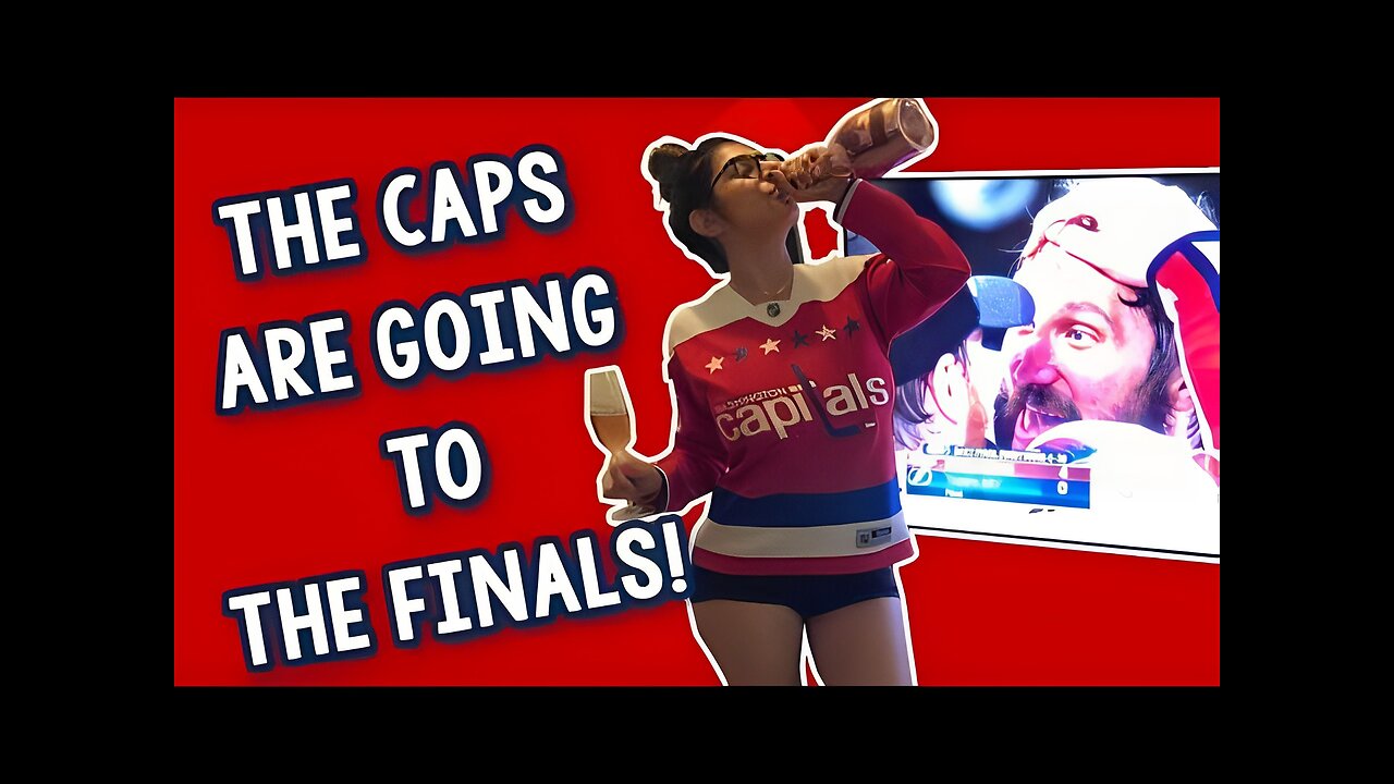 Mia Khalifa Reacting to the Caps Winning!