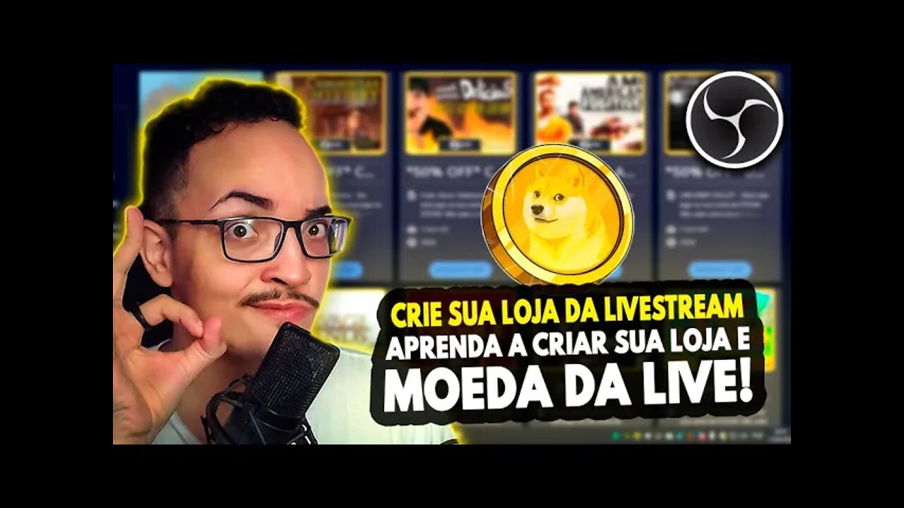 Como criar loja e moeda virtual da live - Tutorial Streamelements 2021