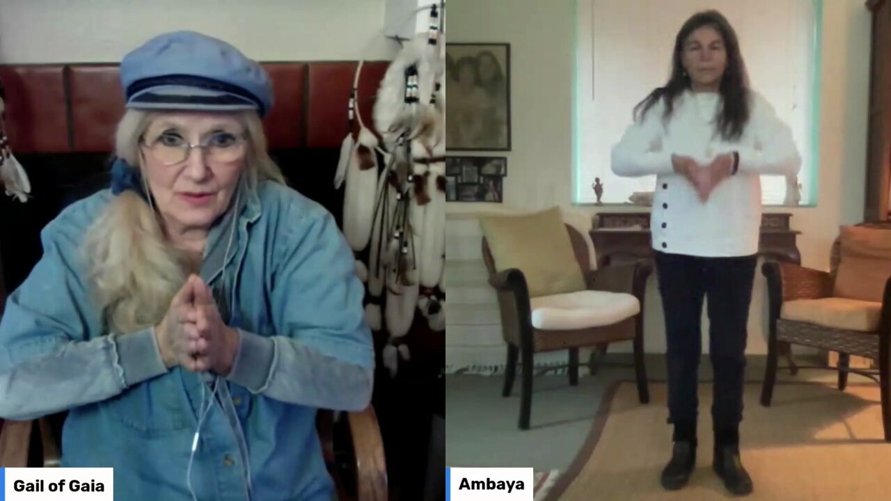 "Tai Chi Gung & Ayurveda 2" Ambaya Martin Explains With Gail of Gaia on FREE RANGE