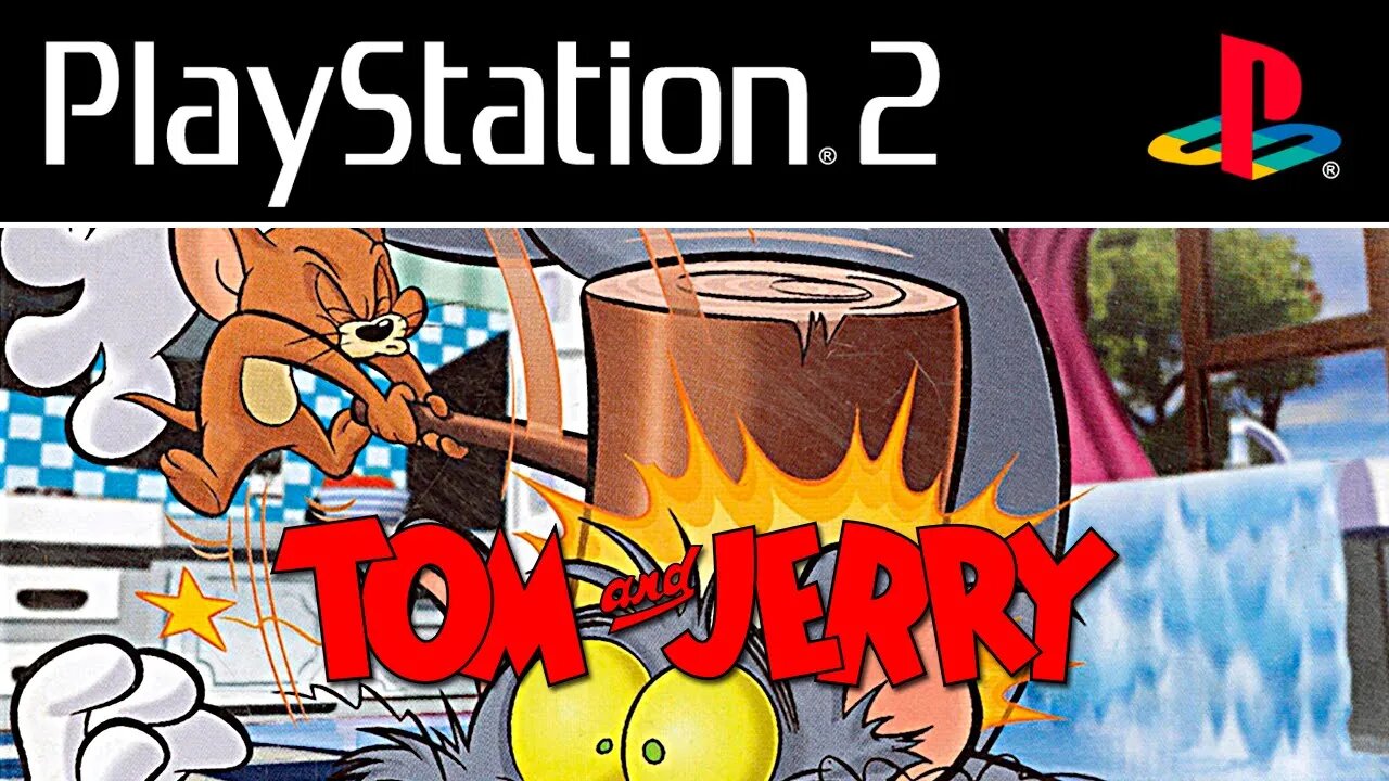 TOM AND JERRY IN WAR OF THE WHISKERS (PS2) - Gameplay do início do jogo de luta de PS2/Xbox! (PT-BR)