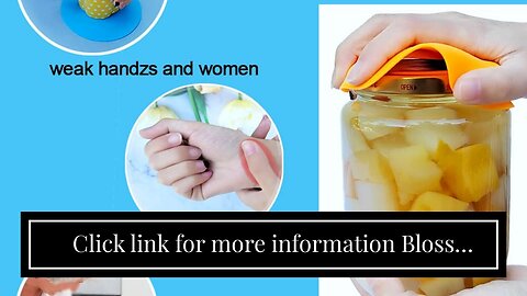 Click link for more information Bloss Anti-skid Jar Opener Jar Lid Remover Rubber Can Opener Ki...