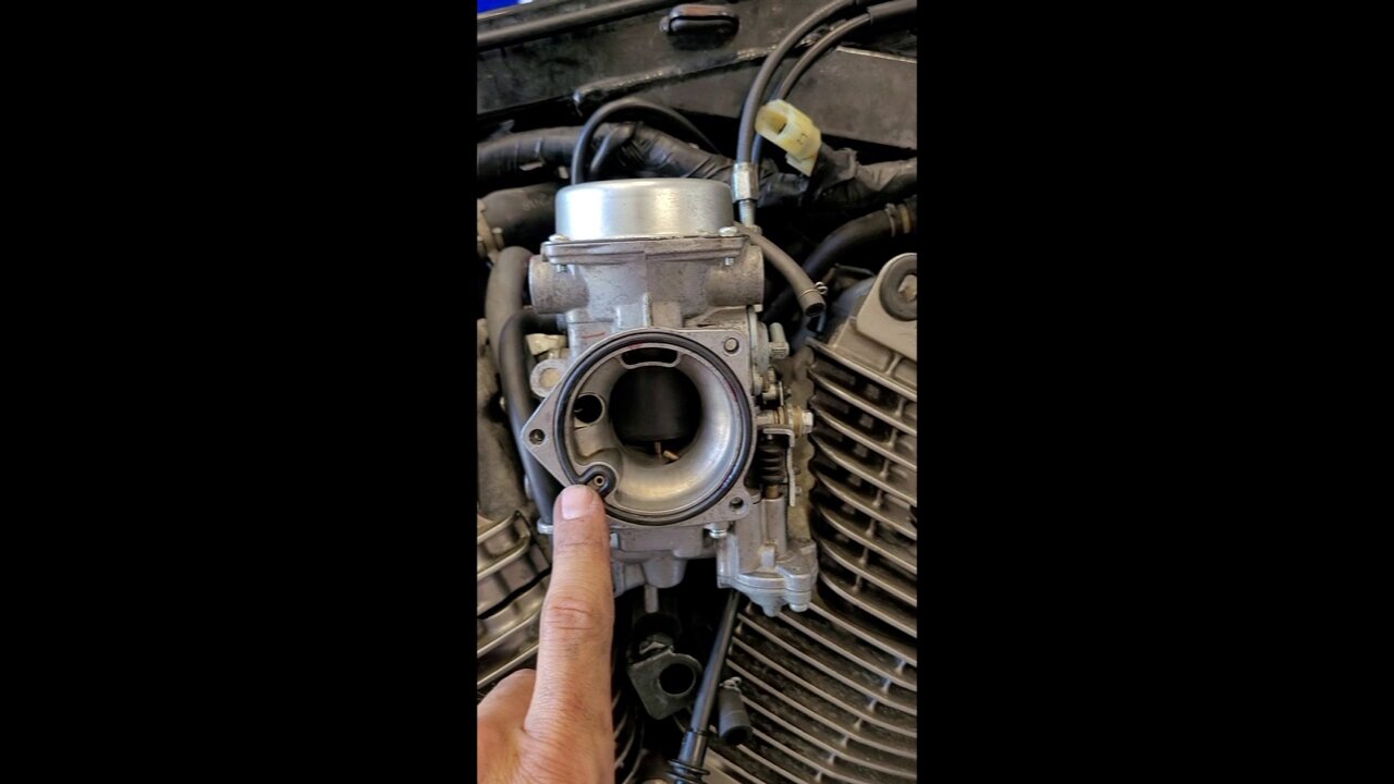 VTX 1300 fuel in airbox part 2 -- FIXED